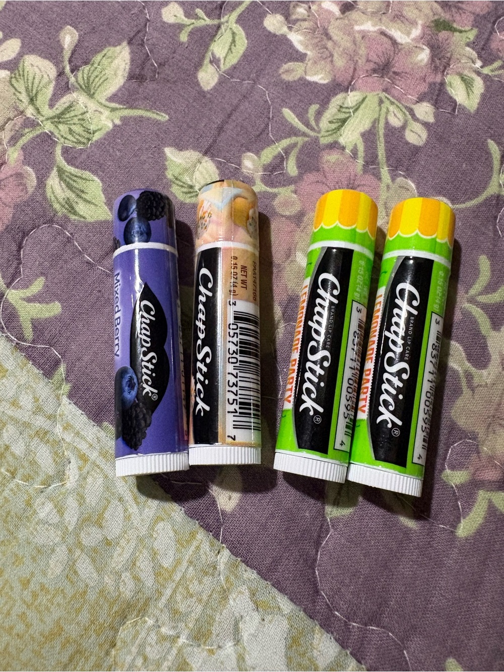 ChapStick Lip Balm Variety Pack — Blueberry, Vanilla, and Citrus